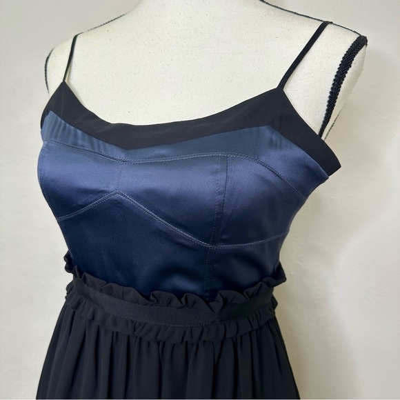 BCBG Generation Short Dress Women's Blue/Black Size‎ 2 Sleeveless  Party Dress - Picture 3 of 14
